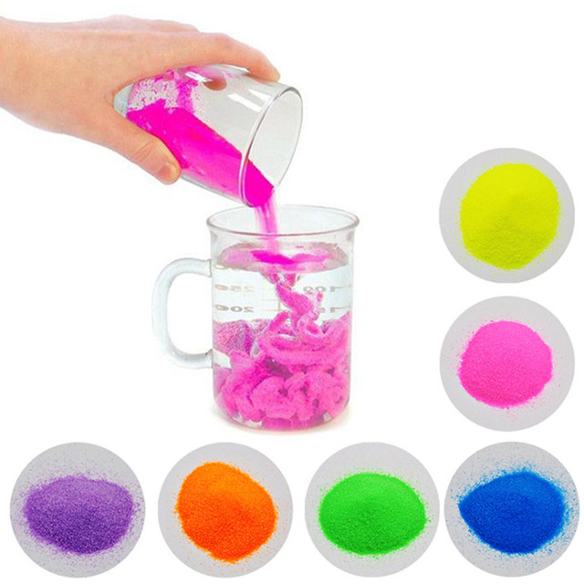 Colorful Not Wet Sand Non-Toxic Water Water Modeling Sand Waterproof  Hydrophobic Space Magic Sand Slime Kid DIY New Strange Toys - AliExpress